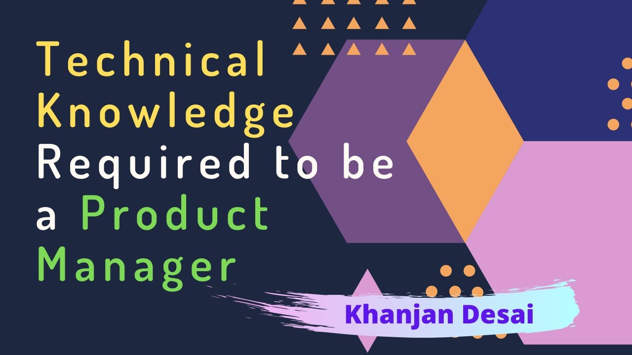 Technical Experience Required To Be A Product Manager YouTube