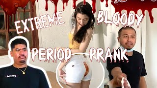 TAGOS PR4NK!! MY PERIOD LEAKED! ft. ASIAN CUTIE