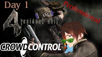 RE4 CrowdControl | Part 1 | RE4 Remake Talk While Chat Makes Me Suffer