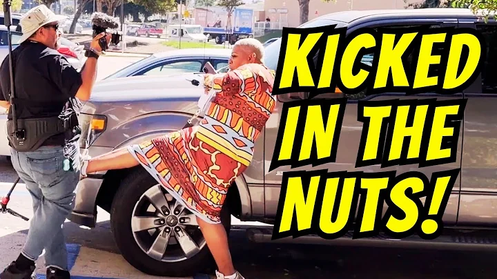 Kicked In The Nuts -  Freedom of the Press - First Amendment Audit