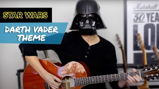 Video thumbnail of "Darth Vader Theme EASY Guitar Lesson (Imperial March) Star Wars Guitar Tutorial"