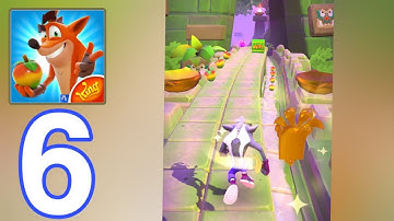 Crash Bandicoot All Levels Gameplay Walkthrough Part 6 (Android/iOS) - New Mobile Adventure Game!