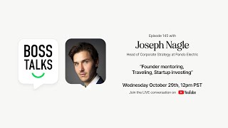 Famous Joseph Nagle (Boss 145) Founder mentoring 🤝Traveling 🌍 Startup investing Net Worth