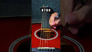 How To Play Easy The Final Countdown by Europe✨ #guitarlesson