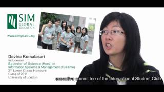 SIM-UOL 2012 Graduate, Devina Komalasari