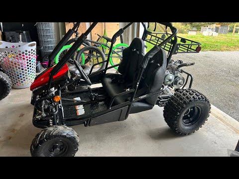 Coleman GK200 - REAR TIRE UPGRADE!! - YouTube