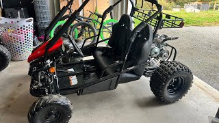 Coleman GK200 - REAR TIRE UPGRADE!!