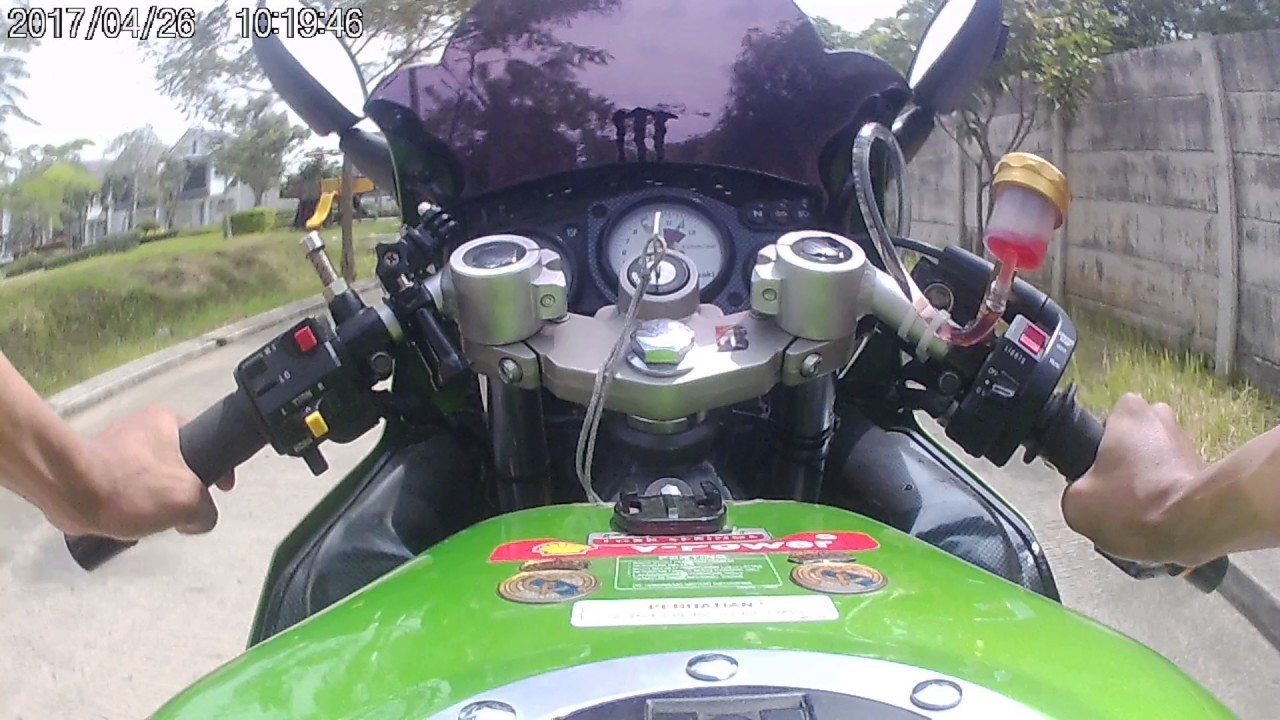 Ninja Rr 2011 With Dbs Exhaust YouTube