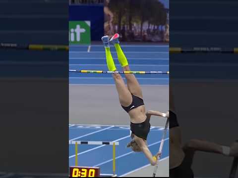 Oops!.... Moments in Women's pole vault jump World records#sport#shortvideo#viral