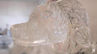 BTS Ice Sculpture Carving
