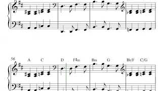 Lithium - Medium Piano Part screenshot 4