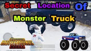 Secret Location Of Monster Truck || Pubg Mobile New Livik Map || Pubg Mobile || PreYash