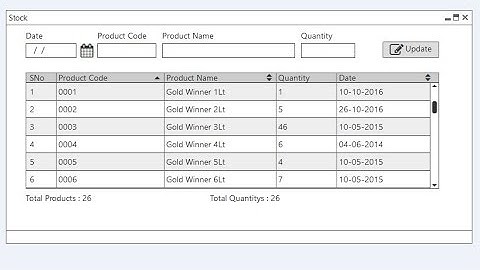 C# Step By Step Make Stock Management Software   Part 1