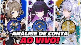 🔴ANÁLISE DE CONTA GRÁTIS, ENTRE NO DISCORD PARA PARTICIPAR! - !ENEBA #genshinimpact