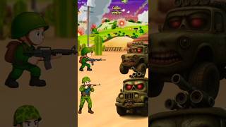 Tentara Bertemu Mobil Truk Armi Zombie