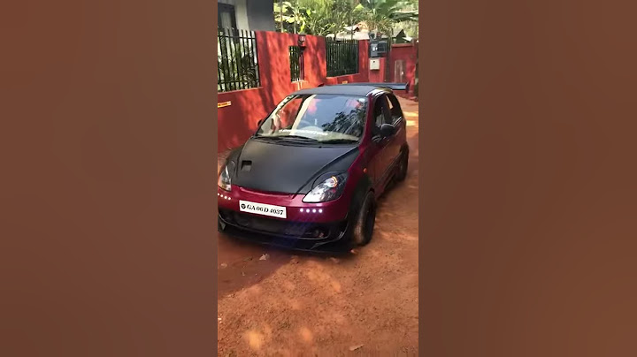 #Chevourlet spark modification
