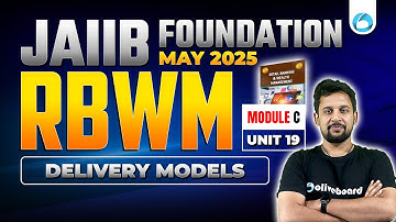 JAIIB May 2025 RBWM Module C Unit 19 | JAIIB 2025 Online Classes | By Rajeev Sir