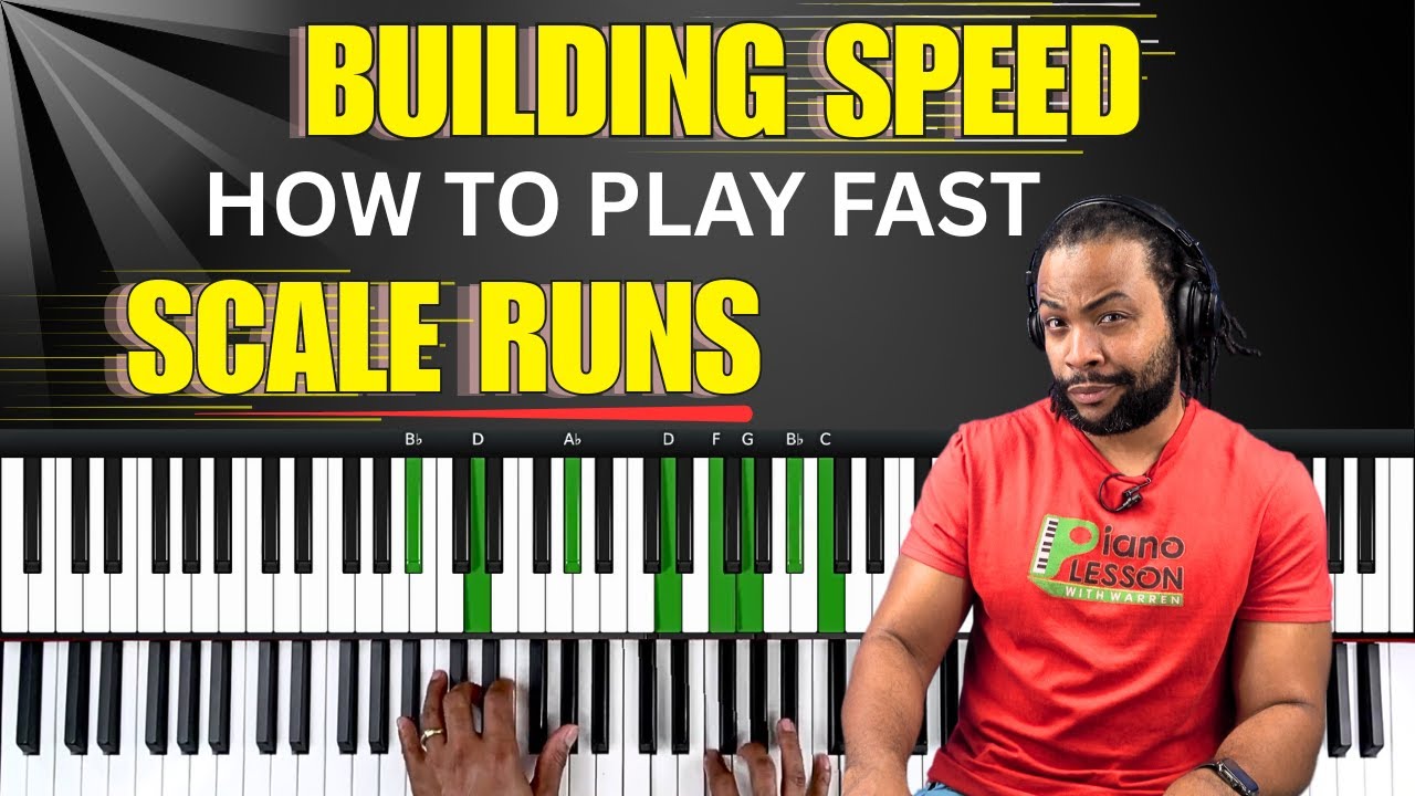 Fast Piano Runs: How I Trained My Hands for Speedy Gospel Piano Runs 💨🔥 ...