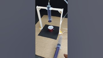 DIY Mini Hydraulic Press Machine | #shorts #dcmotor