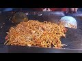 Teppanyaki Style Fried Noodles - Chinese Street Food