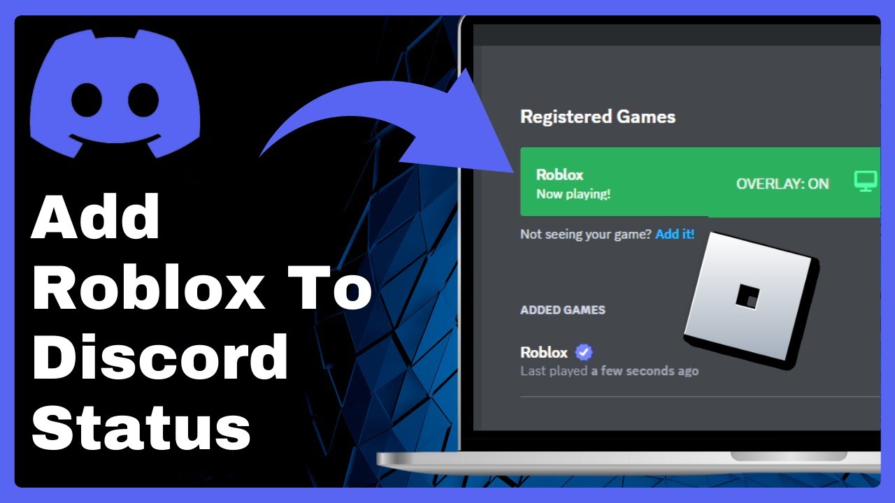 How to Add Roblox to Your Discord Status 2023 