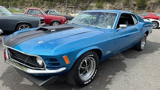 1970 Fastback Mustang TEST DRIVE SOLD $32,900 Maple Motors #3445