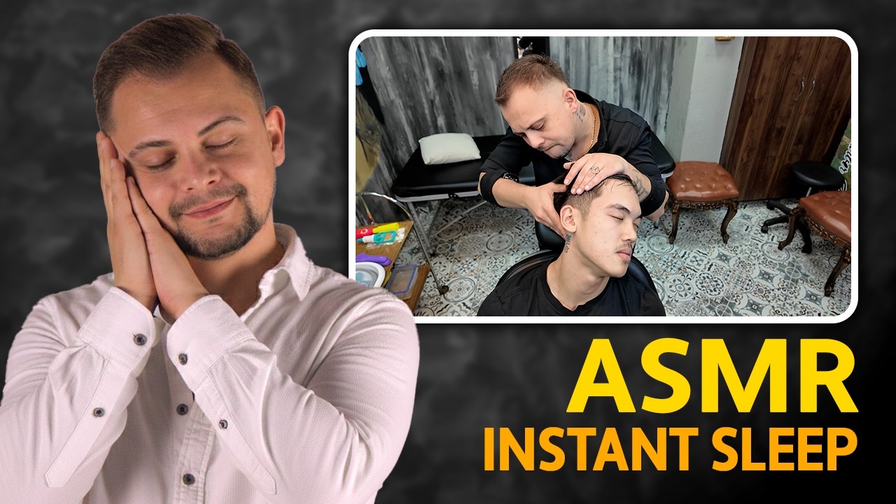 ASMR SLEEP MASSAGE | Most People Fall Asleep Watching This ASMR Massage