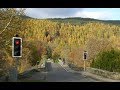 Autumn Road Trip Drive To Aberfeldy Highland Perthshire Scotland