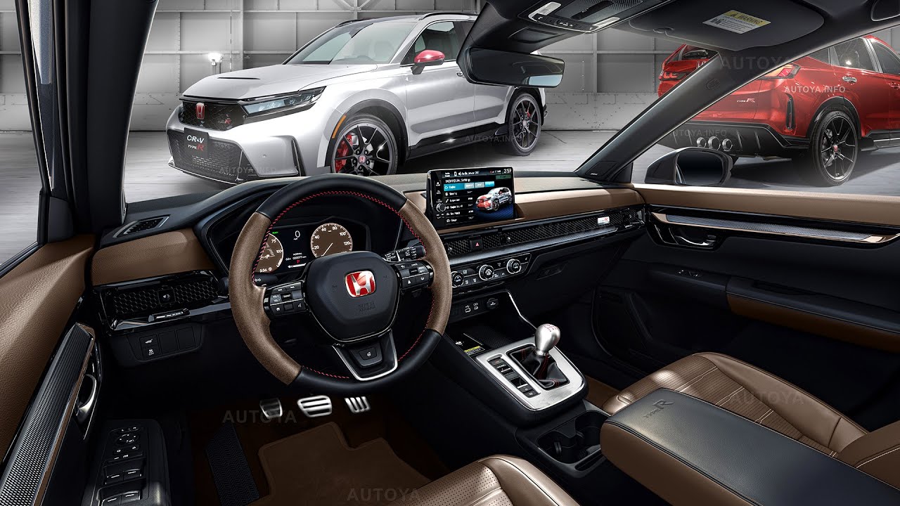 2024 Honda CRV Type R INTERIOR Preview YouTube