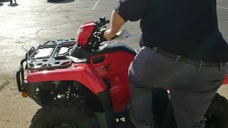 2020 Foreman 520 How does the new reverse work?