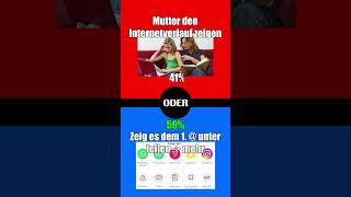 Du hast nur eine Wahl, was willst du?