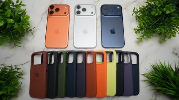 EVERY iPhone 17 Silicone/Woven Cases on All iPhone 17 Pro Colors!