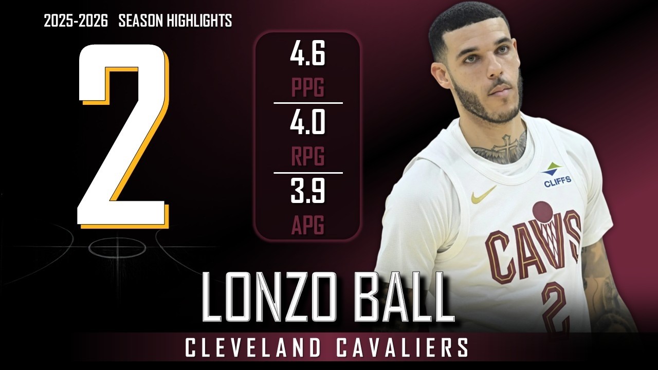 Lonzo Ball || 2025-2026 Cleveland Cavaliers Highlights