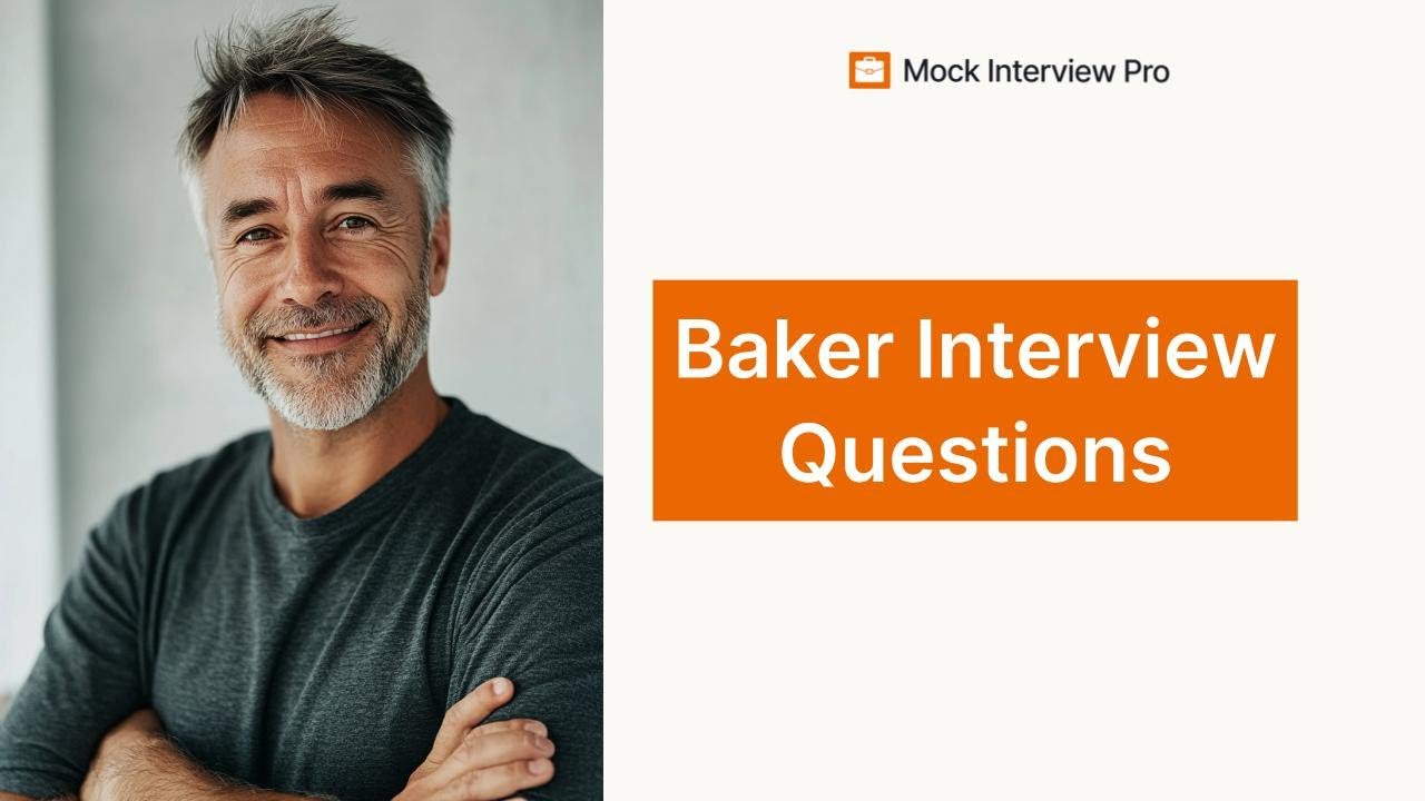 Sample Interview Questions for Baker with Answers - YouTube