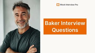 Sample Interview Questions for Baker with Answers