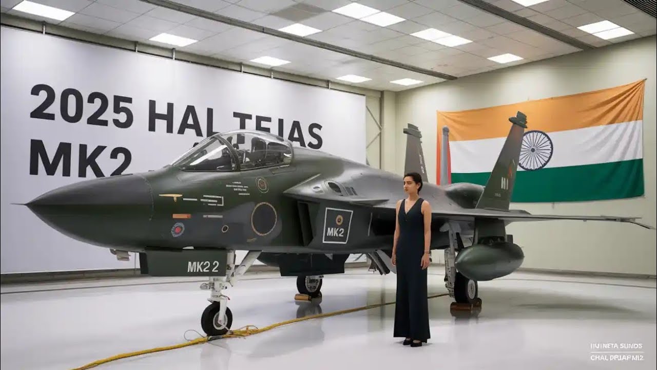HAL Tejas Mk2 (2025) – India’s 4.5 Gen Fighter Jet | Full Review, Features & Performance Explained