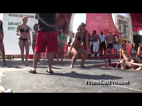 Spring Break Bikini Dance Contest