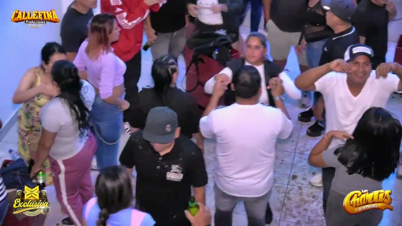 HOJA EN BLANCO LOS CHARLIS DE LA CUMBIA FELIZ CUMPLEAÑOS PEPA