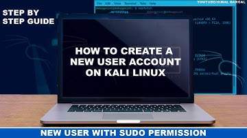 How to Create a New User on Kali Linux with Root Permission | 2025 |