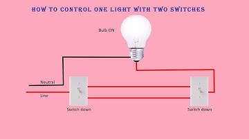 Two Way Switching Explained - How to wire 2 way light switch @ElectroBOOM
