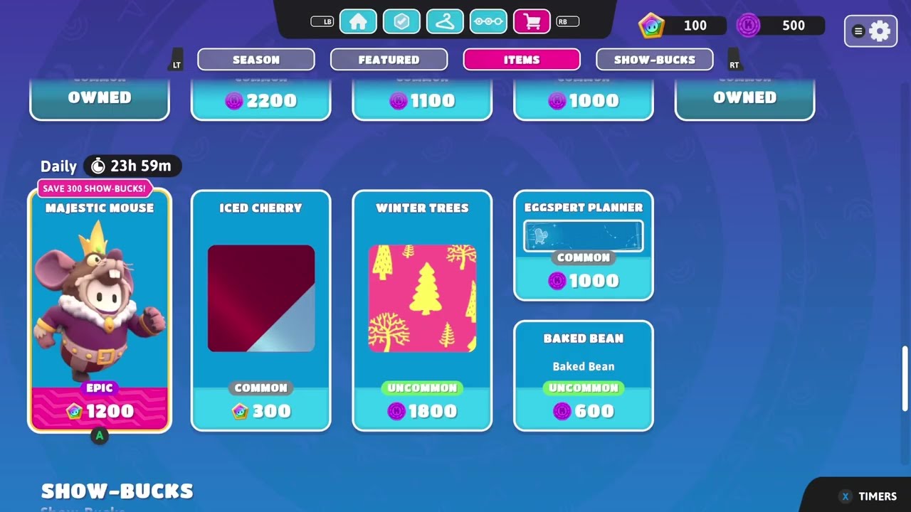 Fall Guys Majestic Mouse 🐭 (DAILY SHOP #5)