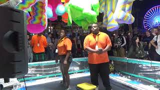 2019 Florida State Fair Bottle Up Pickup Game Ring Fishing Pole