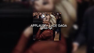 applause - lady gaga  | sped up Resimi