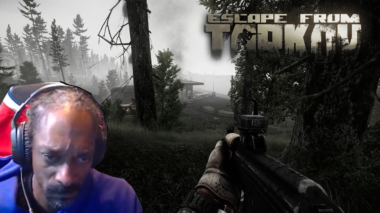 Snoop Dogg playing Escape From Tarkov