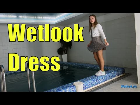 Wetlook girl Dress | Wetlook tights | Wetlook pantyhose