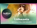 Monika liu  sentimentai  lithuania   national final performance  eurovision 2022