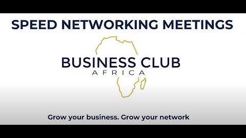 Speed Networking Meetings : How does it work?