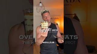 ☕ TIRAMISU OVERNIGHT OATS ☕ #fitness #shorts