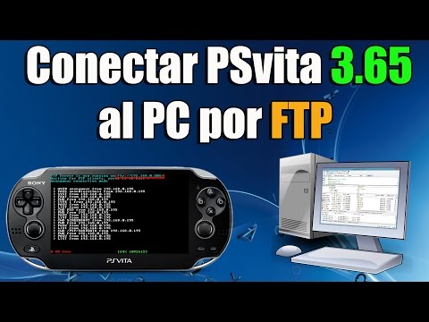 Conectar PSVita 3.65 al PC mediante FTP