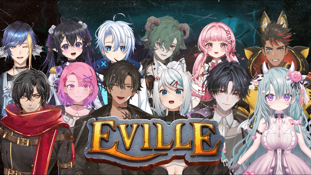 【Eville 狼人殺連動】這是一個不是殺就是被殺的世界,究竟我們能活多久呢? Ft.超多V朋朋 - YouTube